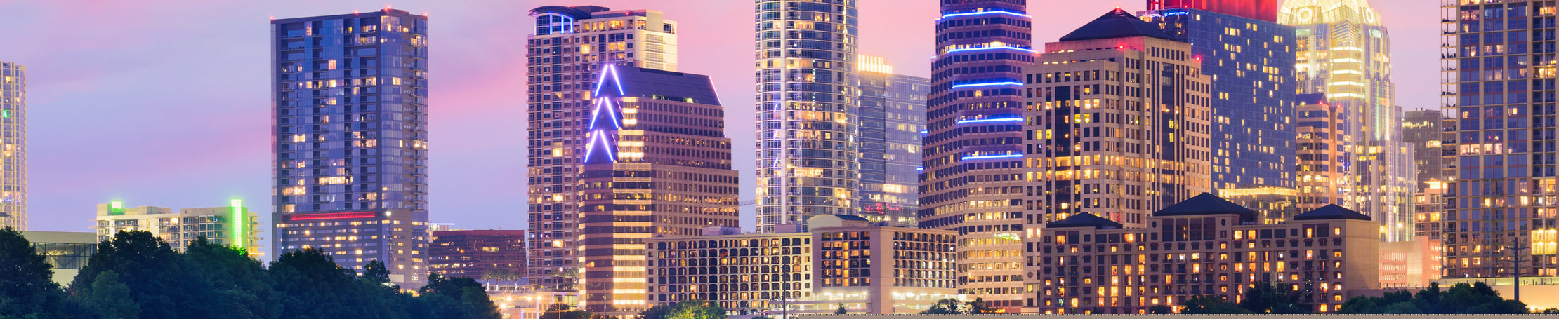 downtown skyline Austin, Texas